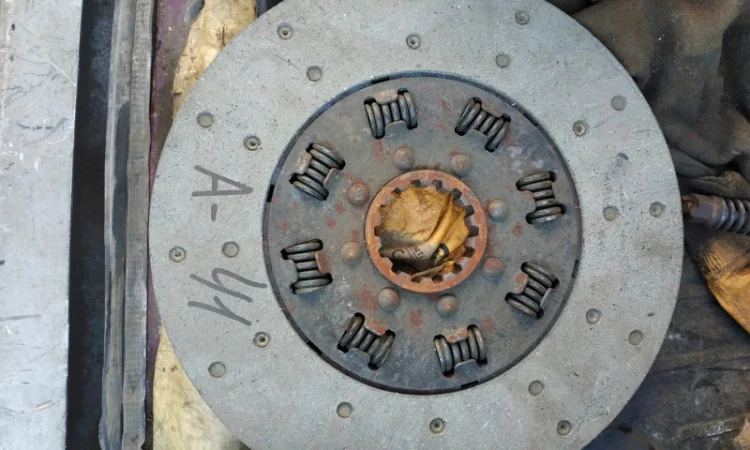 Диск сцепления А-41, мягкое, СССР - фото № 3