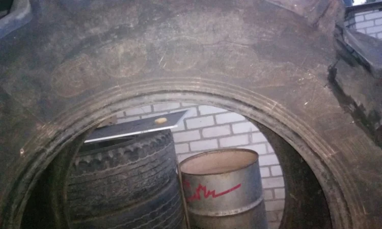 Б/у шина 710/70R42 GoodYear - фото № 4