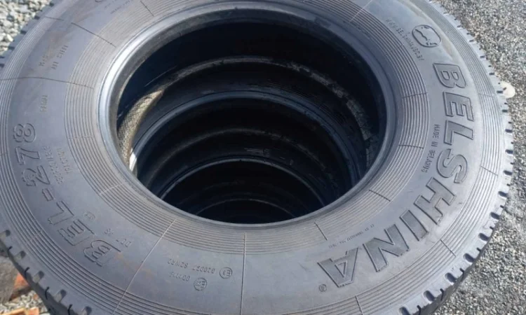 Б-у резина 315/80/22, 5, 315/80р22.5, 315*80*22.5, 315х80х22.5, R22/5 Белшина - фото № 6