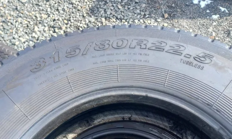 Б-у резина 315/80/22, 5, 315/80р22.5, 315*80*22.5, 315х80х22.5, R22/5 Белшина - фото № 7