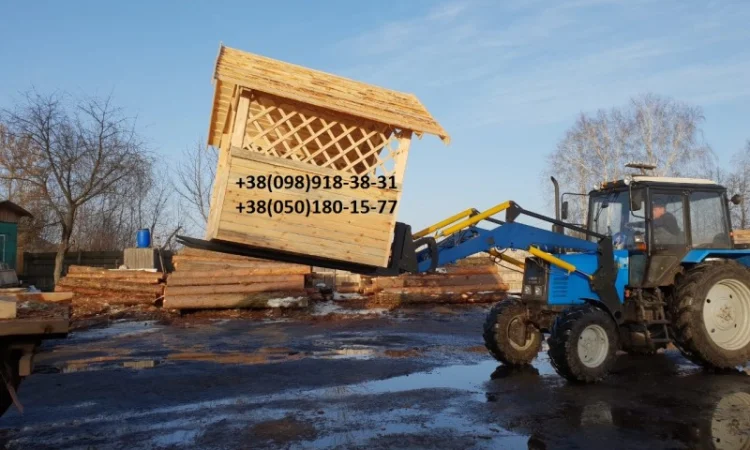 Вила для поднятия Евро-поддонов на трактор Т-40, ЮМЗ, МТЗ - фото № 2