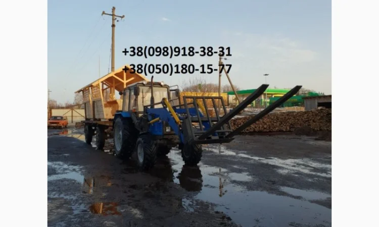 Вила для поднятия Евро-поддонов на трактор Т-40, ЮМЗ, МТЗ - фото № 3