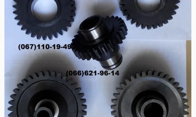 Шестерни привода насосов на Ун-053 - фото № 1