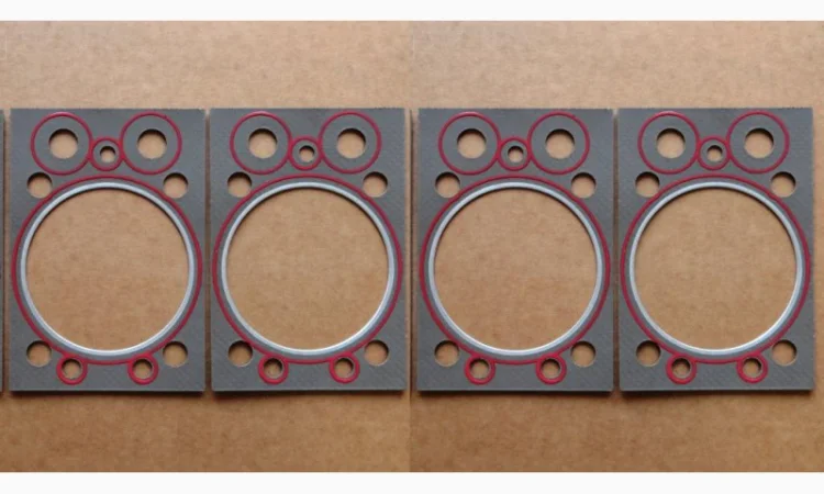 Запчасти Зетор. Прокладка ГБЦ на Zetor 7201 - фото № 1