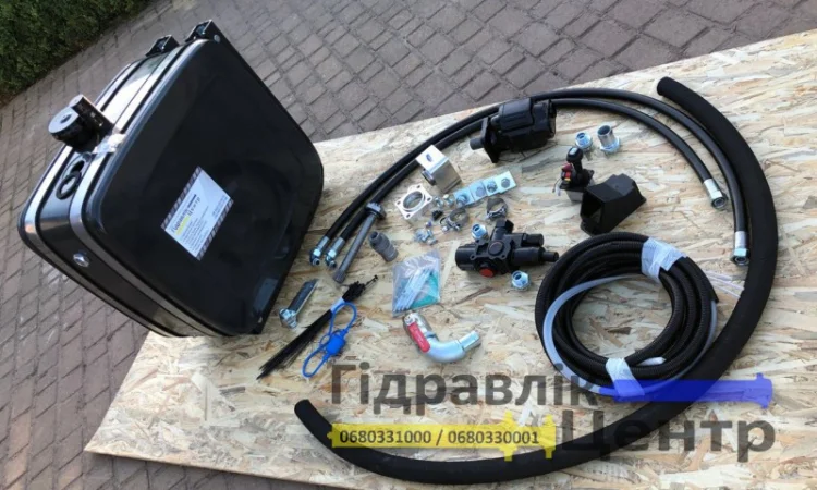 Гідравліка на тягач, вантажівка, на самоскид, для зерновоз Man, Daf, Renault - фото № 2