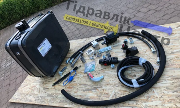 Гідравліка на тягач, вантажівка, на самоскид, для зерновоз Man, Daf, Renault - фото № 3