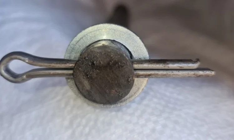 Пальці гусеничні ДТ-75, Т-74, Т-150 у комплекті зі шплінтом та шайбою - фото № 2