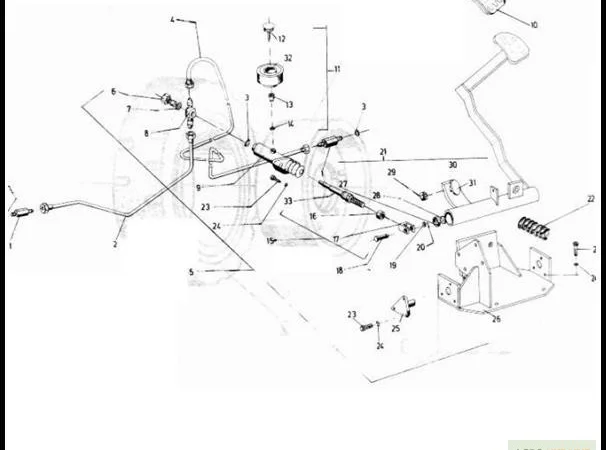 Тормозная система на погрузчик Балканкар ЕВ 687 - фото № 1