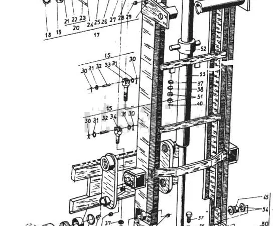 Подъемное устройство на Н=2800 (погрузчики ДВ 1784, ДВ 1786, ДВ 1788, ДВ 1792) - фото № 1