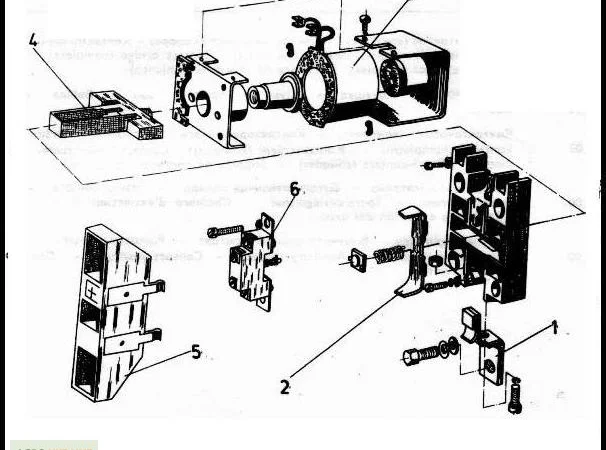 Электрооборудование контактор КПЕ-4 на погрузчик Балканкар ЕВ 687 - фото № 1