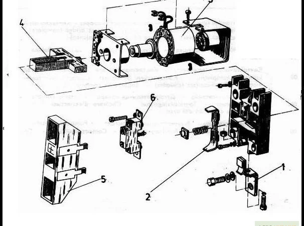 Электрооборудование контактор КПД-5 на погрузчик Балканкар ЕВ 687 - фото № 1