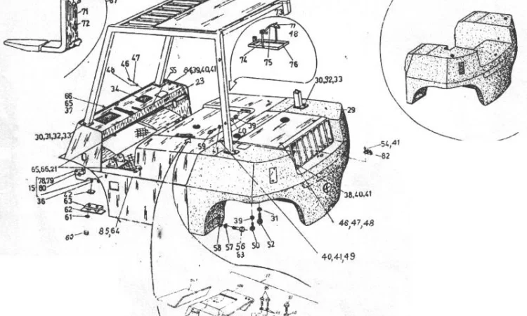 Погрузчик Балканкар ДВ 1784, ДВ 1786, ДВ 1788, ДВ 1792. Общий вид - фото № 1