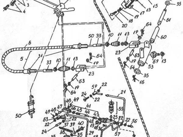 Тормозная система на погрузчики ДВ 1784, ДВ 1786, ДВ 1788, ДВ 1792 - фото № 1