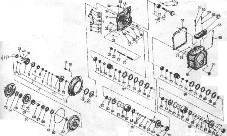 Гидродинамическая передача 6860 на погрузчики ДВ 1784, ДВ 1786, ДВ 1788, ДВ 1792 - фото № 1