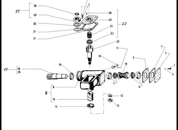 Управляемый мост редуктор на погрузчик ЕВ 687 - фото № 1