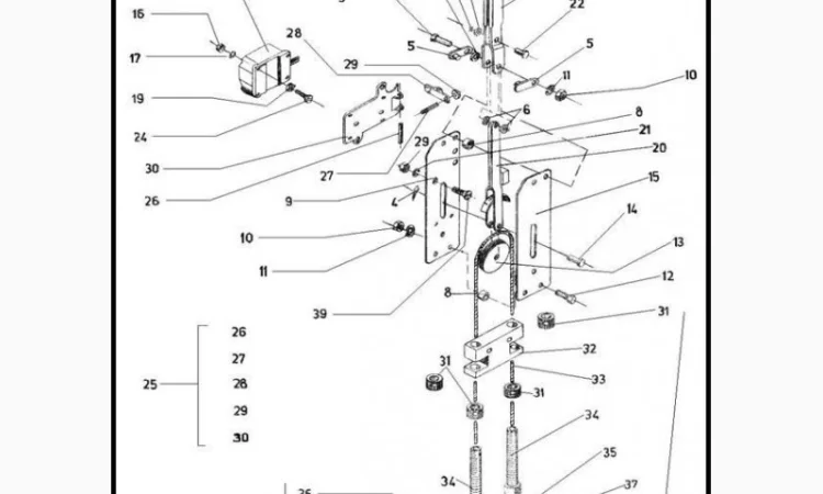 Тормозная система тормоз ручной на погрузчик ЕВ 687 - фото № 1