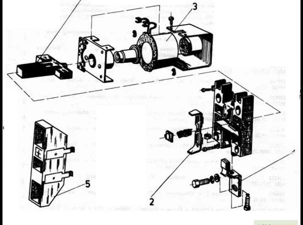 Электрооборудование контактор КПЕ-6 на погрузчик Балканкар ЕВ 687 - фото № 1