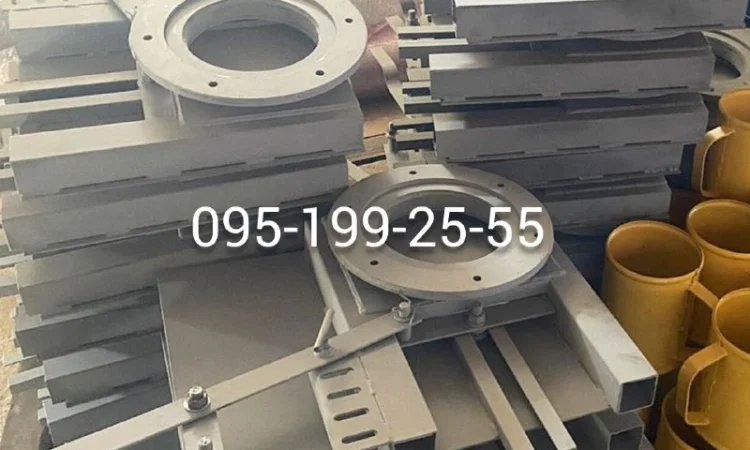 Напівборт ЗС-30М, шиберна заслінка ЗС-30М - фото № 1