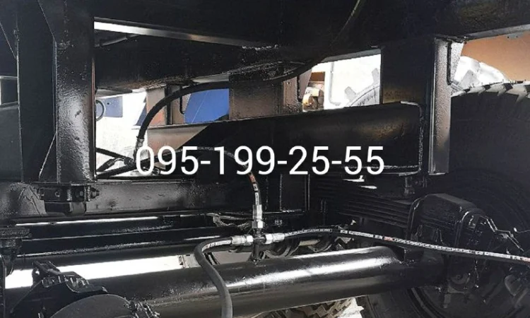 Вісь (балка) причепа 3ПТС-12; ресора причепа 3ПТС-12; запчастини 3ПТС-12, 1ПТС-9 - фото № 1