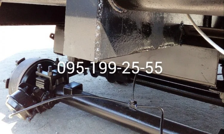 Вісь (балка) 1ПТС-9; вісь (балансиру); ресора 1ПТС-9 - фото № 3