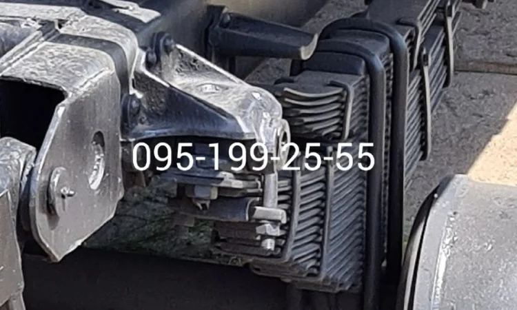 Ресора 3ПТС-12; вісь 3ПТС-12; маточина колеса 3ПТС-12, запчастини 3ПТС-12 - фото № 1