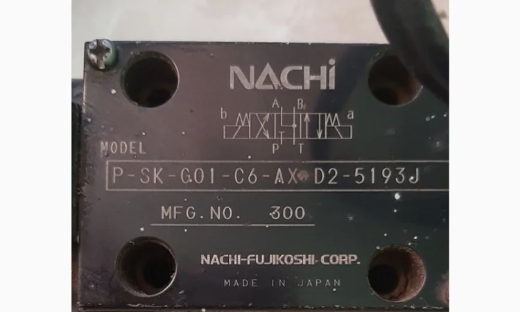 Электрический гидрораспределитель Nachi Japan - фото № 2