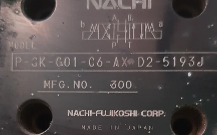 Электрический гидрораспределитель Nachi Japan - фото № 4