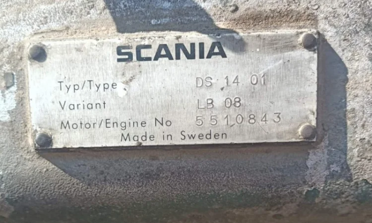 Двигатель мотор скания ds14 - фото № 2