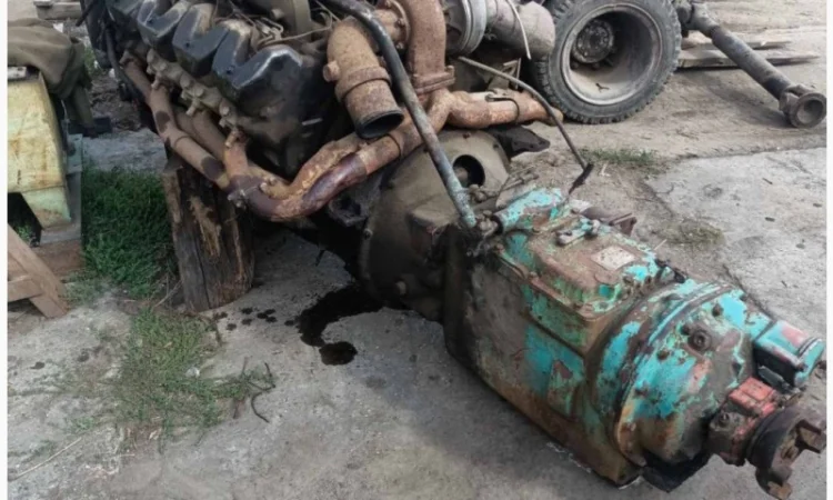 Двигатель мотор скания ds14 - фото № 5