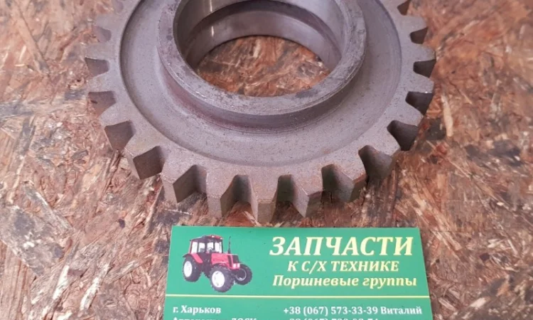 Шестерня ЮМЗ КПП заднего ходо паразитная ЮМЗ-6, Д-65 - фото № 1