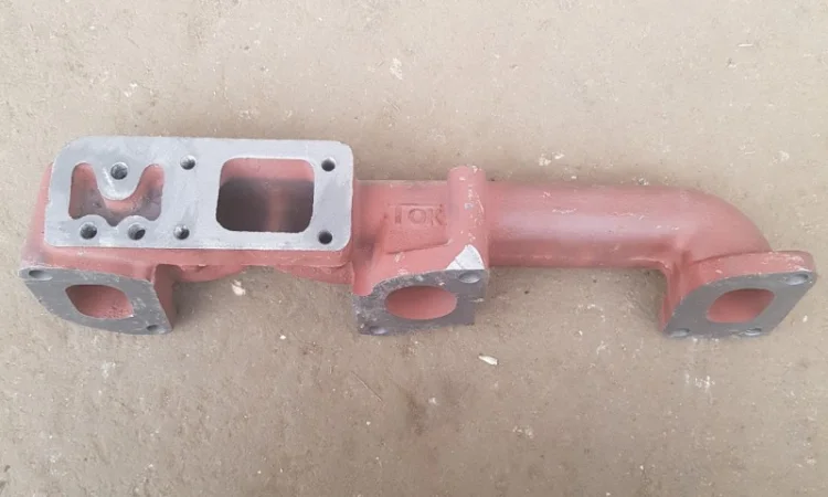 Коллектор выпускной МТЗ Д-245 - фото № 1