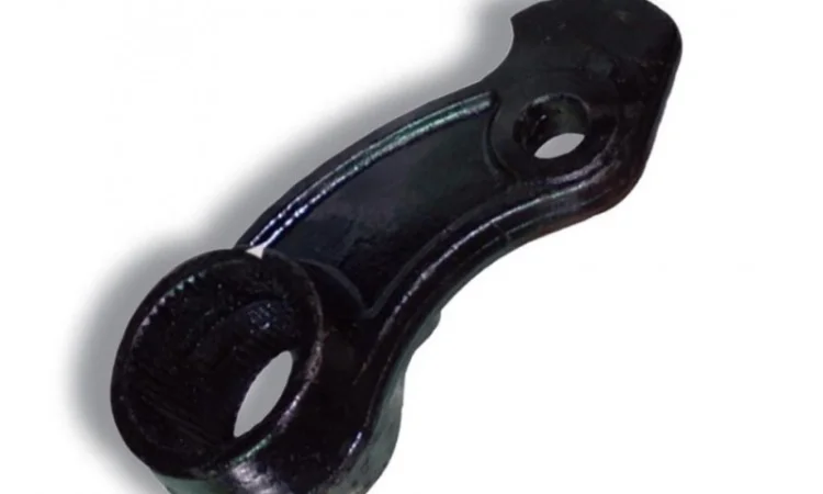 Рычаг поворотный МТЗ-80 мех. задней навески - фото № 1