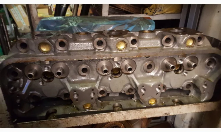 Головка блока цилиндров ЯМЗ 236 - фото № 2