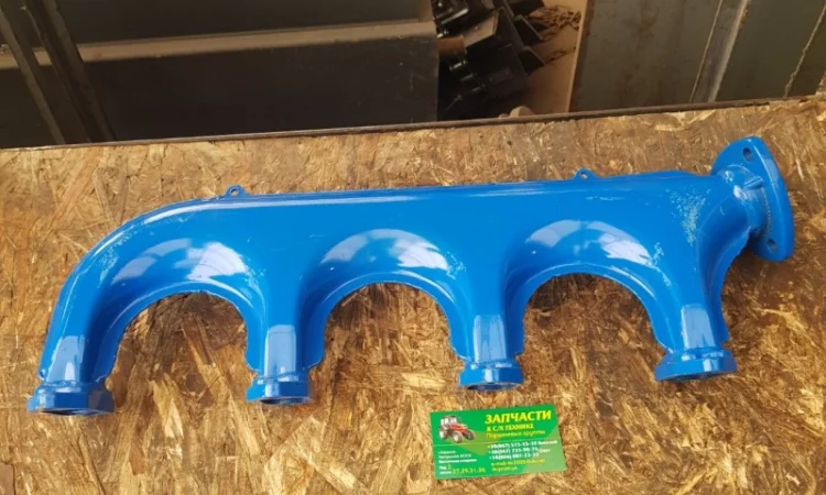 Коллектор выпускной Д-144, Д-37 трактор Т-40 - фото № 1