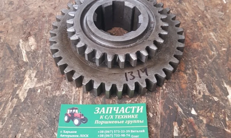 Шестерня 2 и 5 передач ведомая т25-1701314-в (т-40, д-144 - фото № 1