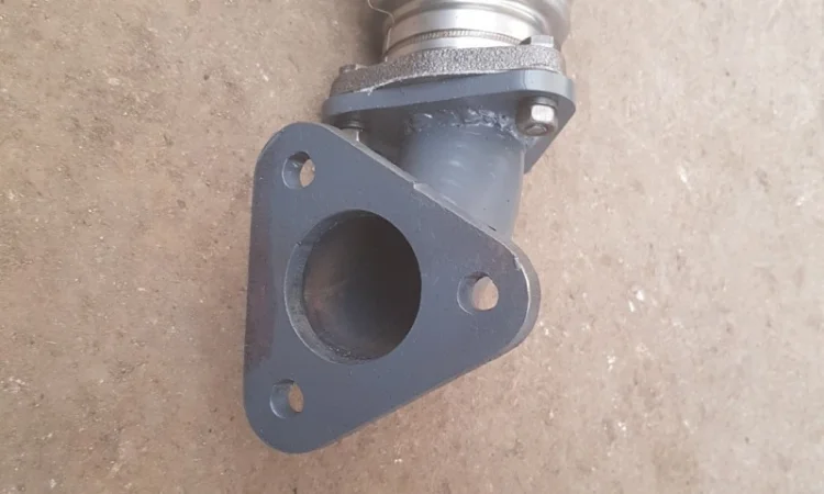 Комплект переоборудования глушителя Т-150 с вертикальным защитным экраном - фото № 2