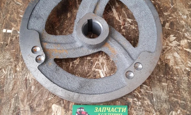 Шкив привода домолота ДОН-1500 А/Б 10.01.39.111 чугун - фото № 1