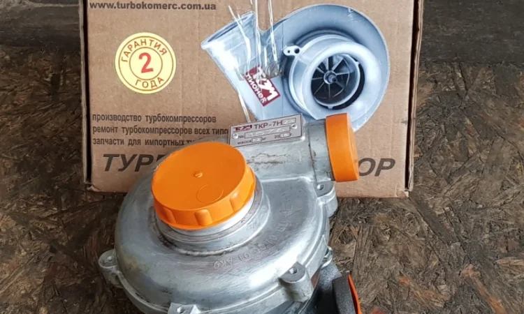 Турбокомпрессор (турбина) ТКР 7Н-2А ЗиЛ, ПАЗ, ЛАЗ, МТЗ Д-2240 - фото № 1
