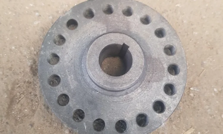 Фланец шестерни привода ТНВД Д-21/Д-144 под шпонку (Д144-1111165) - фото № 1