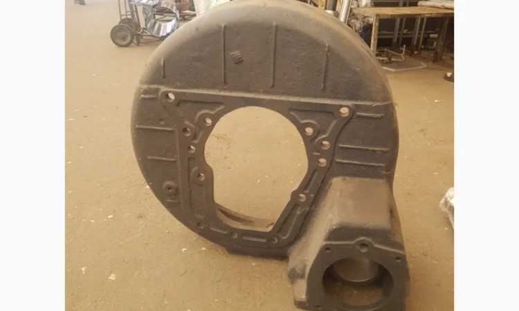 Картер маховика ( кожух) ЮМЗ, Д-65 под пусковой двигатель ПД-10 36-1002312-В2 - фото № 1