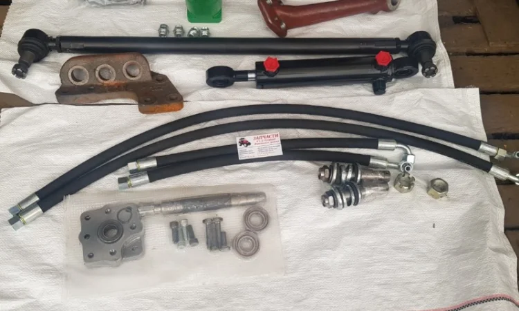 Комплект под насос дозатор МТЗ-82 (гидроруль вместо ГУРа) - фото № 1