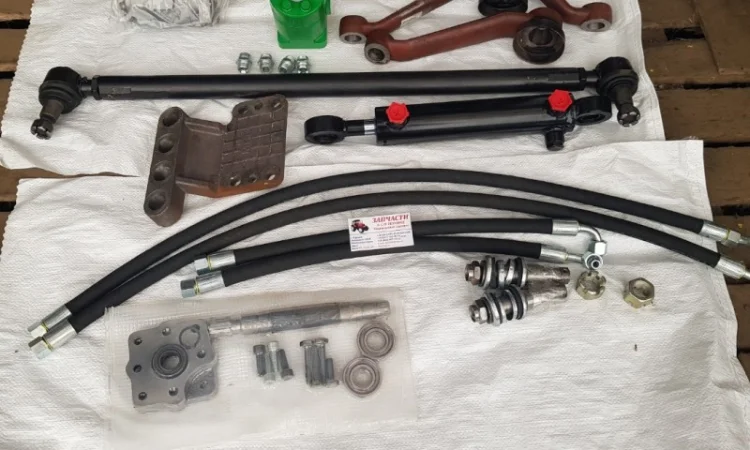 Комплект под насос дозатор МТЗ-80 (гидроруль вместо ГУРа) - фото № 1