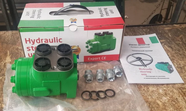 Насос-дозатор рулевого управления МТЗ, ЮМЗ, Т-40, Т-25 (гидроруль) 160 см3 - фото № 1
