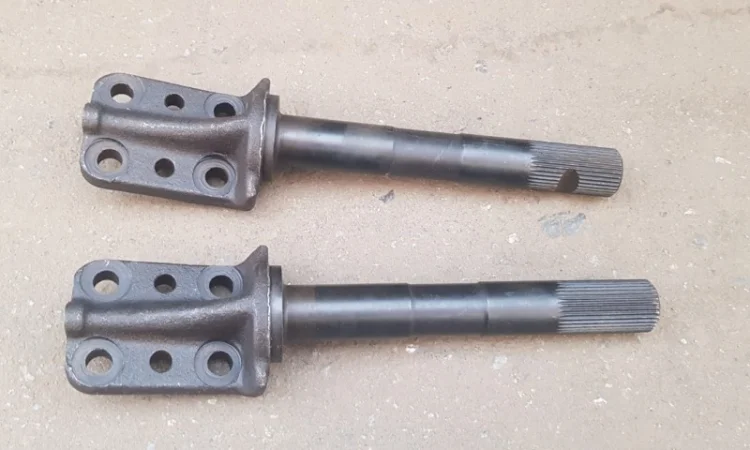 Ось цапфы правая/левая Т-25 (вертикальная) 25.31.133/134 "Харьковского Завода - фото № 1