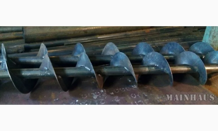 Продается шнековая спираль (шнек) диаметр 90мм (под трубу 108 мм) - фото № 3