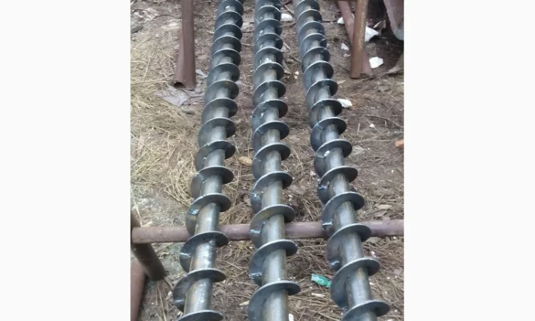 Продается шнековая спираль (шнек) диаметр 90мм (под трубу 108 мм) - фото № 4