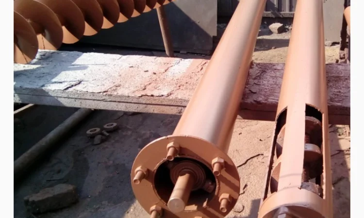 Продается шнековая спираль (шнек) диаметр 90мм (под трубу 108 мм) - фото № 2