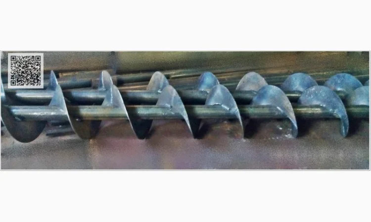 Шнек сегментный (шнековая спираль сварная) диаметр - 200 мм. лопасть 3 мм - фото № 3