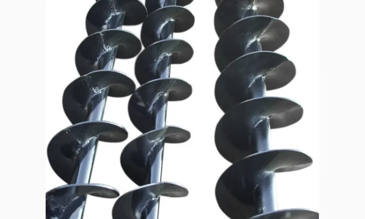 Шнек сегментный (шнековая спираль сварная) диаметр - 200 мм. лопасть 3 мм - фото № 1