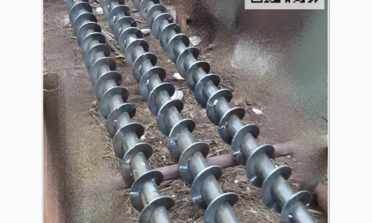 Спираль шнековая (шнек) сварная для винтовых конвейеров. В наличии - фото № 2